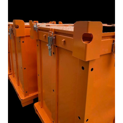 Kontener metalowy IBC na niebezpieczne odpady stałe ASP 1500